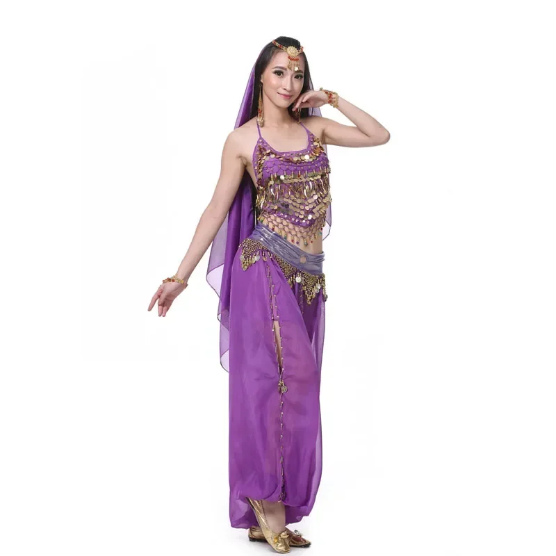 Костюм для танца живота взрослых 10 цветов 4 шт.