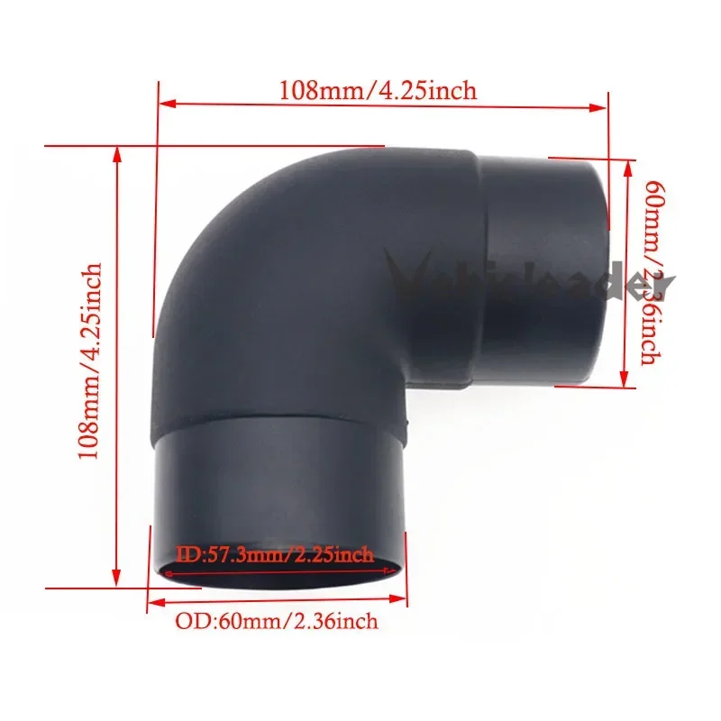 

42/60/75/90 мм Автомобильный нагреватель, редуктор, соединитель для шланга, нагреватель, адаптер для воздуховода, соединительный элемент для трубы для Eberspacher Webasto