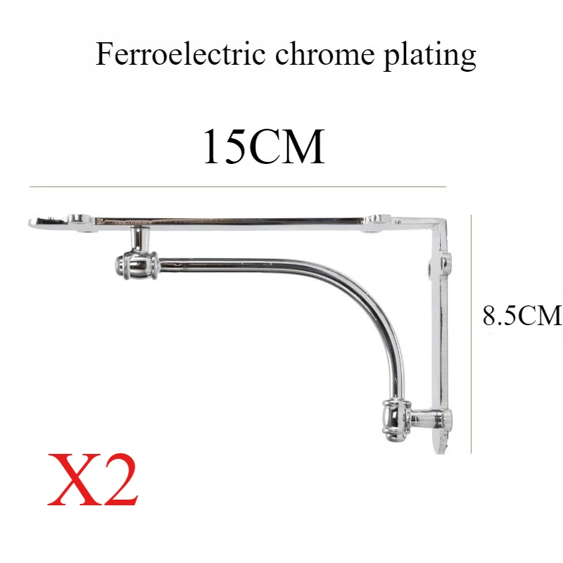 

Винтажные прочные L-образные кронштейны для полки