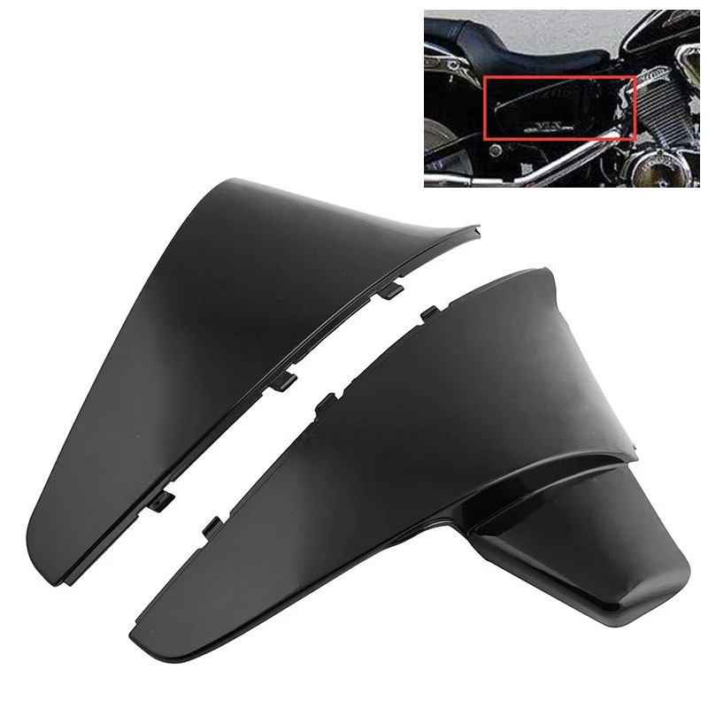 1 пара боковой обтекатель аккумулятора мотоцикла для Honda Shadow VT600 vlvt x 600 STEED 400 1988-1998