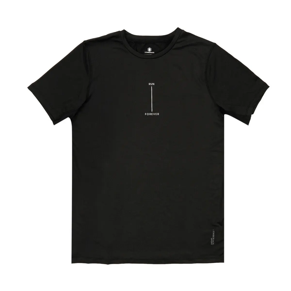 

M-18143 GEORGA KK TSHIRT Black Male T-Shirt