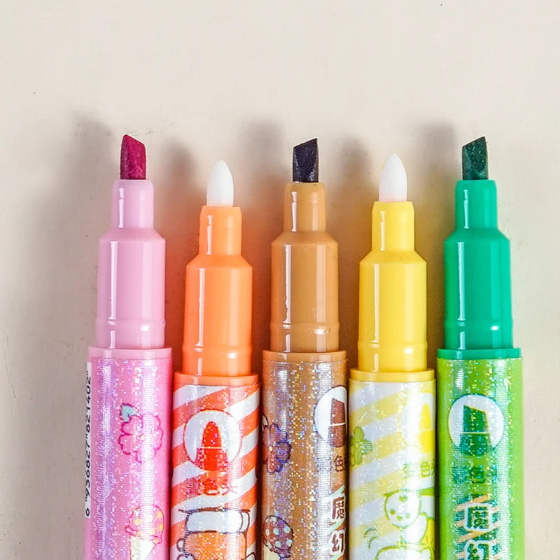 48 шт/лот Sanrio магии цвет изменения маркера ручка милые маркеры рисования ручки