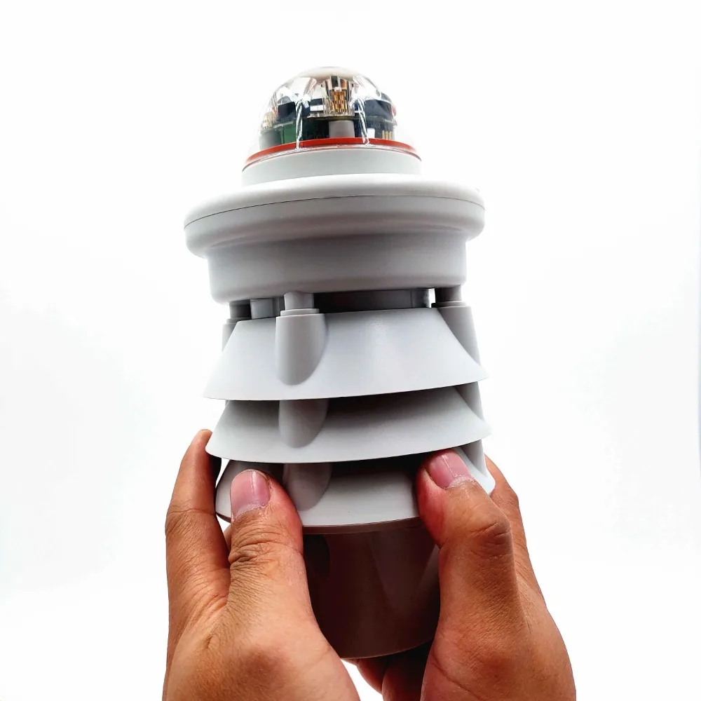 

Anti Uv Scalable Radiation Shield Gsm Communication Meteorological Monitoring Weather Station for Bus