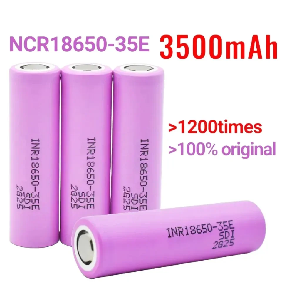 Аккумулятор 18650 INR18650-35E средний ток 3400 MAh 3 7 V/для Samsung