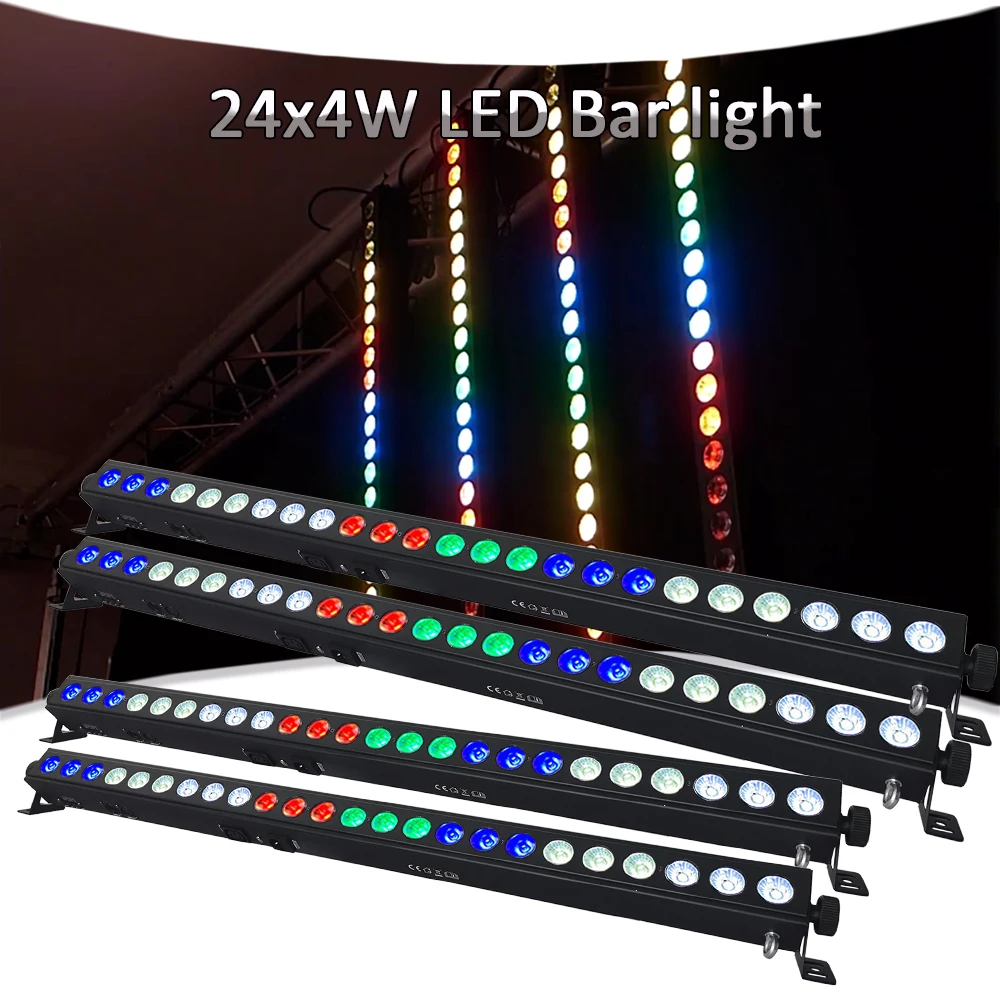 4 шт. светодиодные неоновые лампы в 1 24x4 Вт