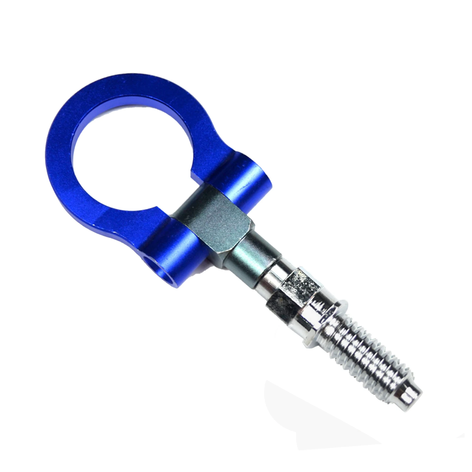 

Aluminum Alloy Easy Install Trailer Front Rear Bumper Tow Hook Ring Universal Euro Car Multi Color Vehicle Styling Auto Eye