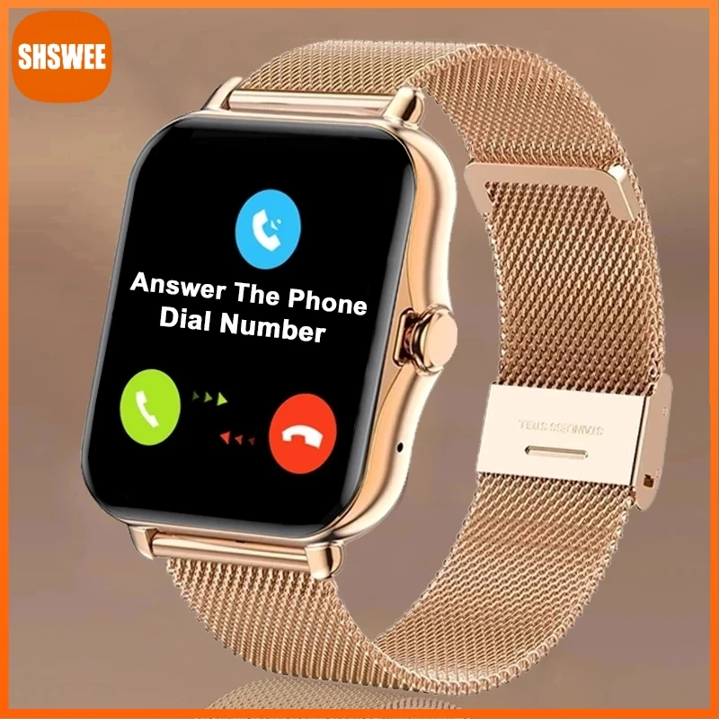 

For Xiaomi Huawei Smart Watch Ladies Men Full Touch Fitness Tracker Blood Pressure Smart Clock Ladies Smart Watch Women+Box