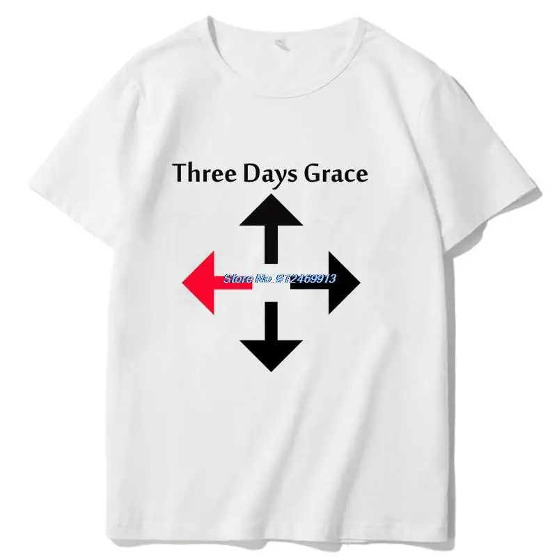 

Футболка с графическим принтом Three Days Grace, футболки с коротким рукавом, футболки оверсайз, футболки, топы, уличная одежда для мужчин