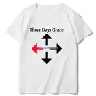 Футболка с графическим принтом Three Days Grace, футболки с коротким рукавом, футболки оверсайз, футболки, топы, уличная одежда для мужчин
