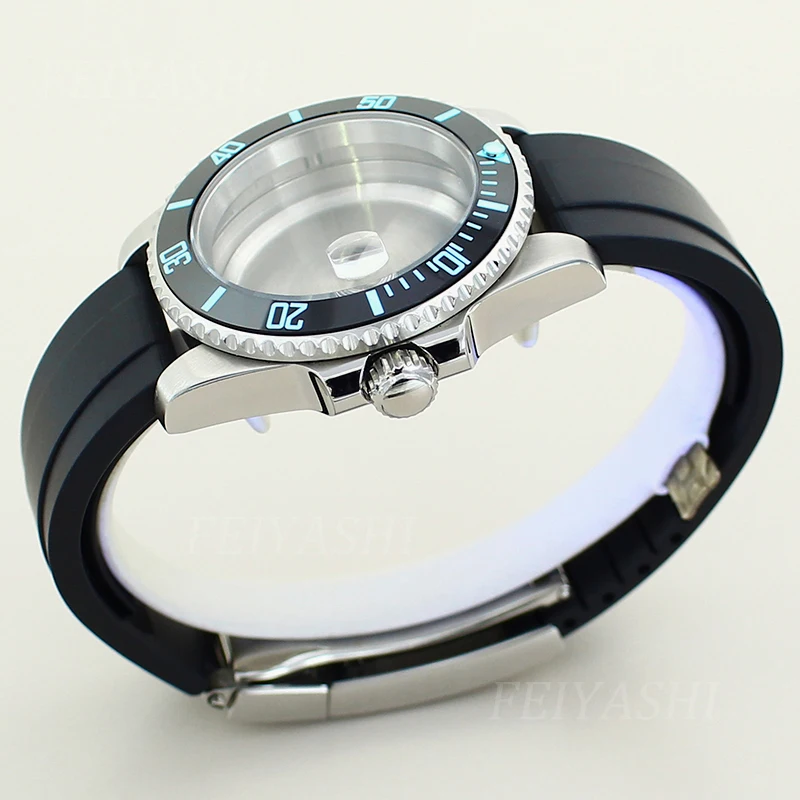 Корпус часов для дайвинга 40 мм сапфировое стекло SUB Seiko N3H5 NH36 Miyota 8215 ETA 2824 механизм