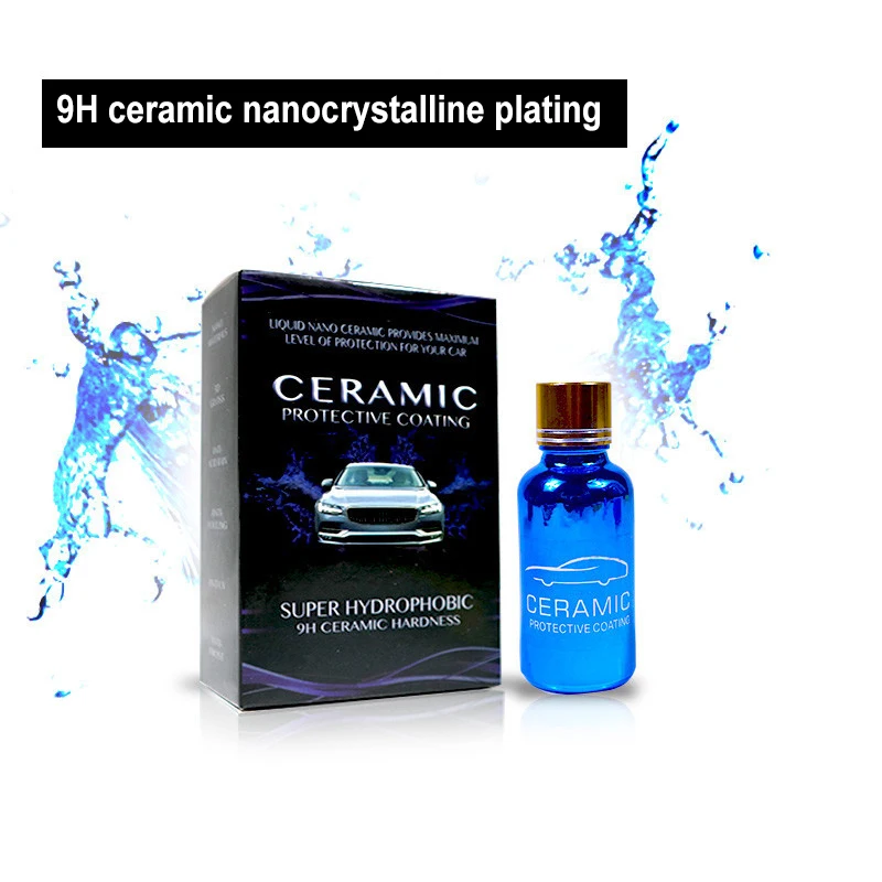 

Coating Super Hydrophobic Anti Scratch Polish Water Repellent Car Wash Antifogging Agent 9H Liquid Nano Ceramic Car Glass