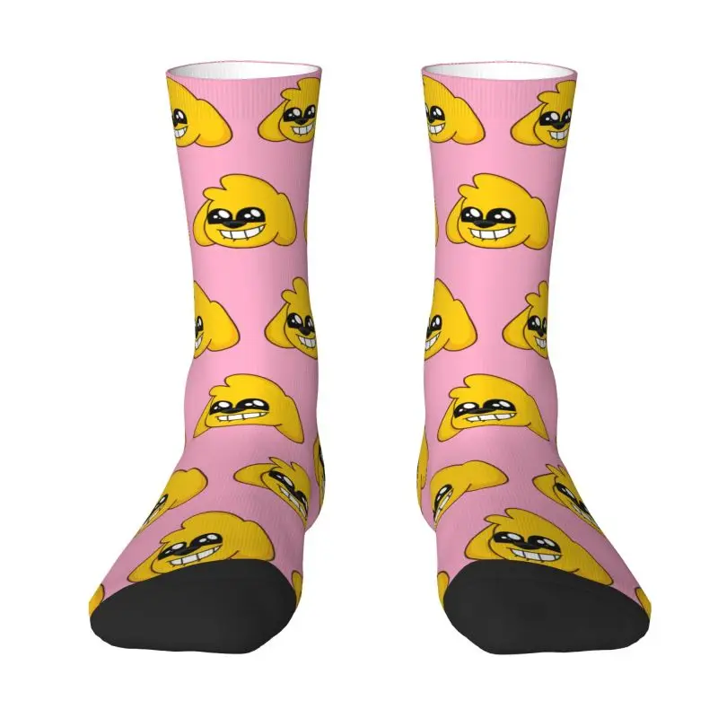 

Cute Mikecrack Smile Dress Socks for Men Women Warm Fashion Cartoon Anime Crew Socks