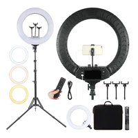 18 inch rl 18 selfie ring light and photographic lamp ring fill light for live