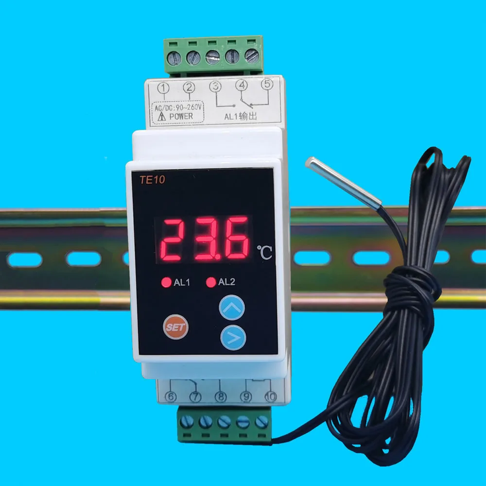 Рисунок 3 - Стандартный термостат на Din-рейке с датчиком