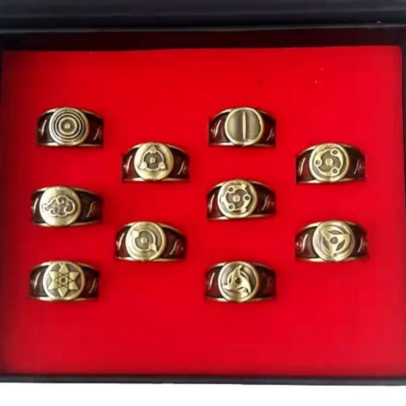 Наруто Узумаки Учиха Саске мультфильм аниме персонаж кольцо праздничный подарок