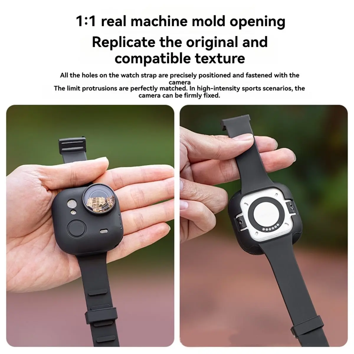 Фото Силиконовый защитный чехол-ремешок для GoUltra Hand Wrist Band Strap C №4