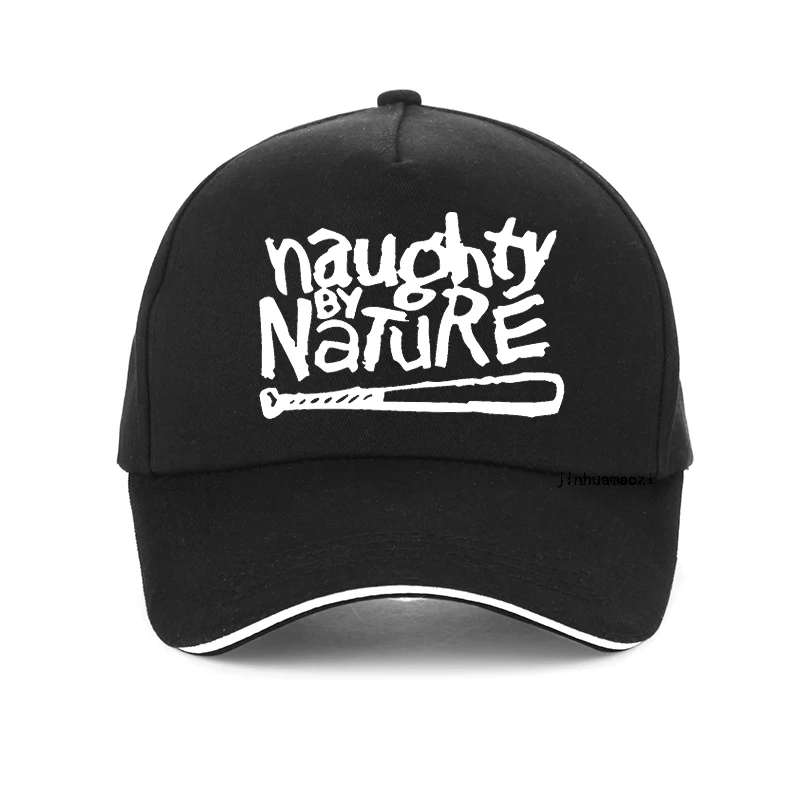 

Men Naughty By Nature Old School Rap Skateboardinger Music Band 90s Bboy Bgirl Baseball Cap Adjustable Snapback hat Bonnet