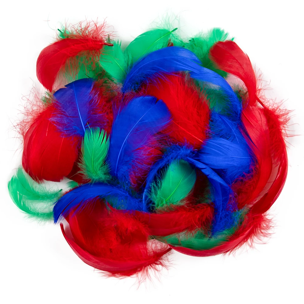 

200pcs 5-8cm Small Goose Feathers For Handicraft Jewelry Natural Geese Feather Diy Wedding Party Decorative Accessories Plumes