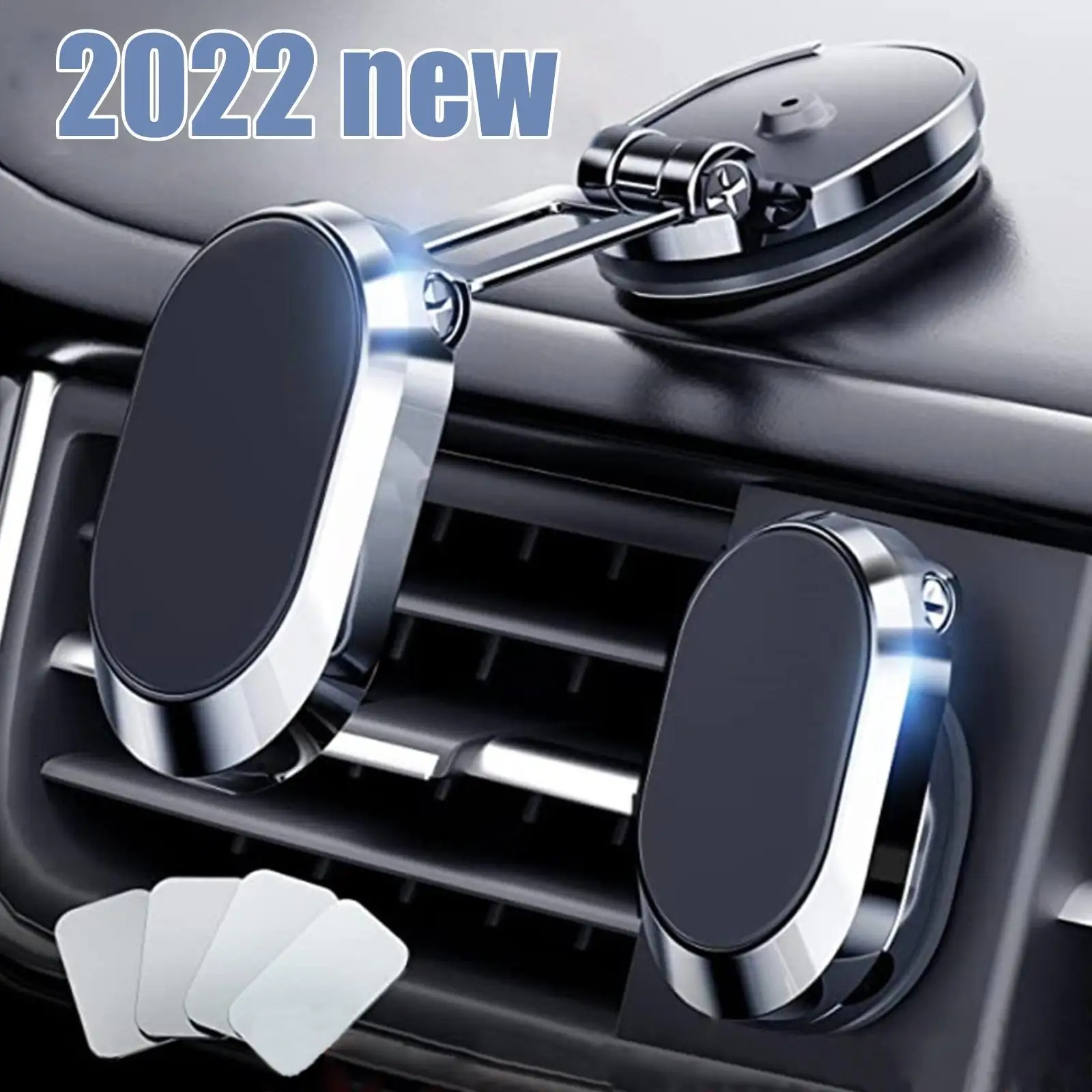 

2022 Magnetic Car Phone Holder Magnet Smartphone Mobile Stand Cell GPS Support For iPhone 13 12 XR Xiaomi Mi Huawei Samsung LG