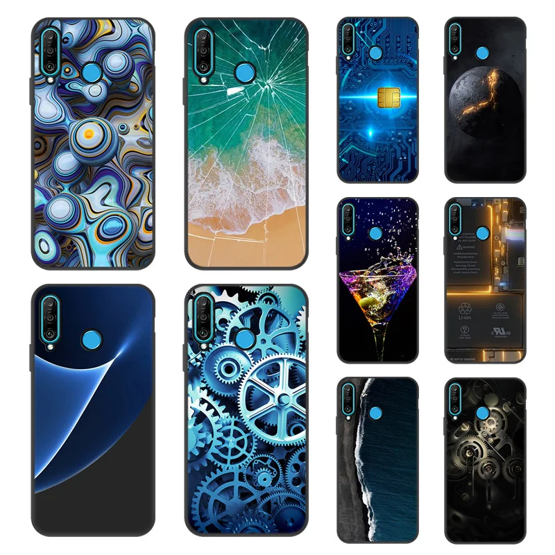 

Silicone Phone Case For Huawei Honor 9S 9C Case For Huawei Y9A Y8S Y7p Y6p Y5p Y5 II Y9 Y6 Y7 Pro Y3 Cool Painted TPU Back Cover
