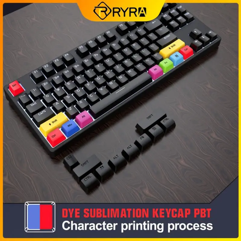 

RYRA L600 Red Axis Gaming Pluggable Mechanical Keyboard Wired Keyboard 87 Keys Gaming Keyboards For Tablet For PC Computer Game