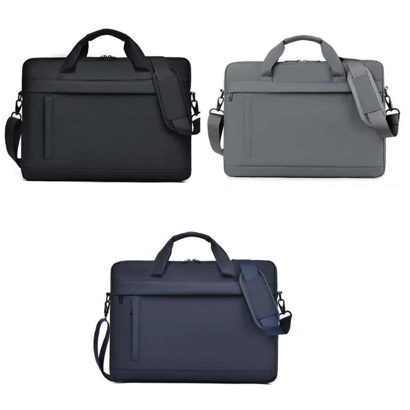 

63HC 15.6 inch Laptop Bag Computer Shoulder Handbag for Women Men Briefcase
