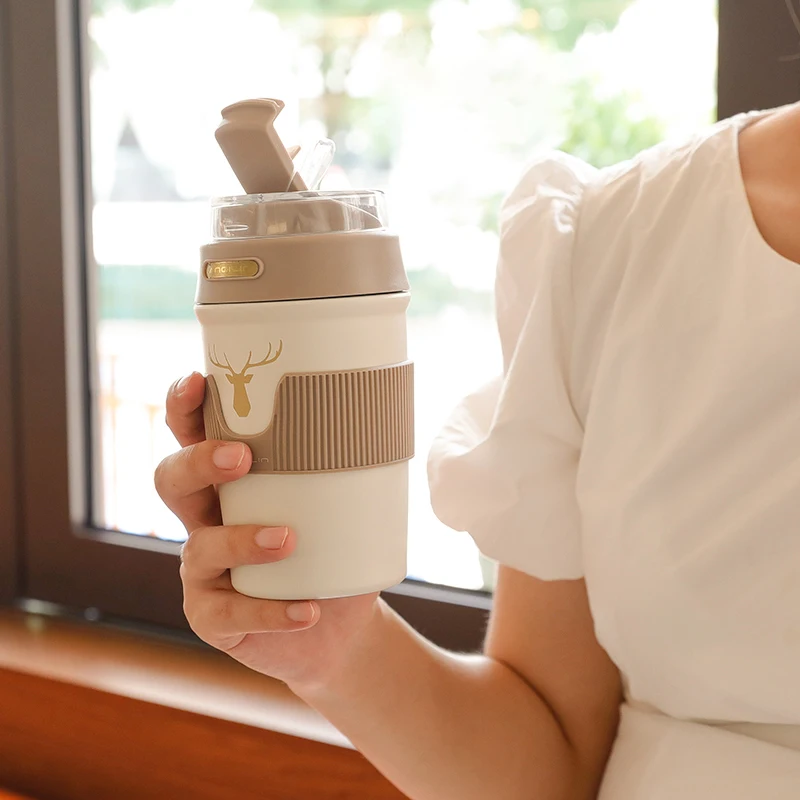 

Coffee Travel Mug To Go Cup 400ml Thermos Keep Heat Keep Cold 316 Stainless Steel Vasos Termicos Coffee Cup termos