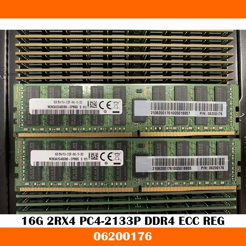 RAM 16G 2RX4 PC4-2133P DDR4 ECC REG 06200176 16GB Server Memory Fast Ship High Quality Work Fine