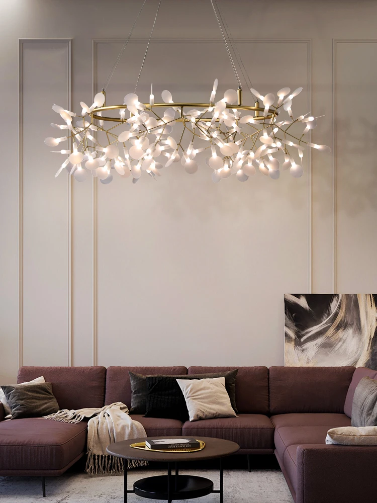 Люстра Светлячок Nordic Luxury гостиная лампы для столовой домашнее освещение Dendritic