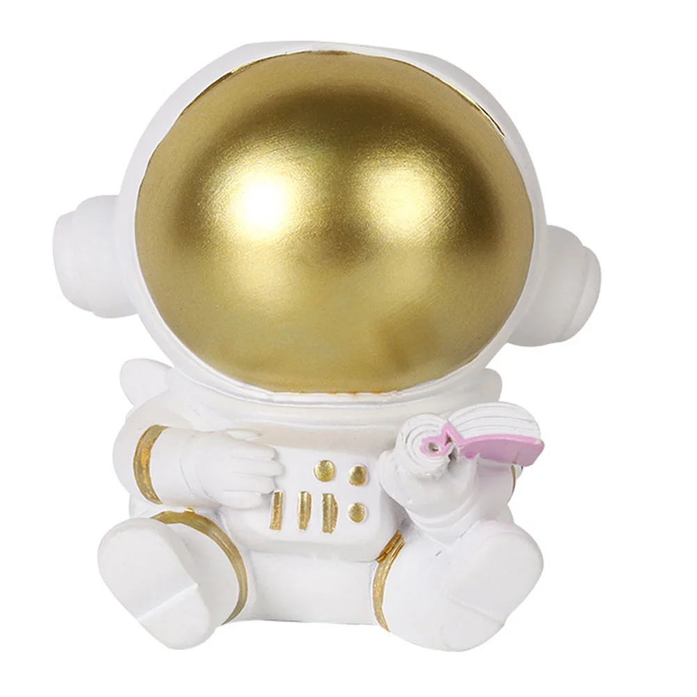 

Astronaut Pen Holders Desktop Pen Holder Stationery Storage Box for Office Classroom