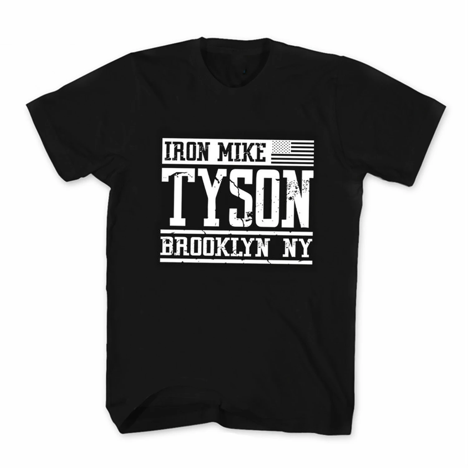 

Футболка для фанатов бокса Brooklyn NY Iron Mike Tyson. Мужская хлопковая футболка с коротким рукавом и круглым вырезом