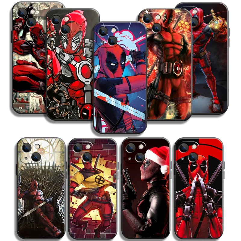 

Marvel Wade Winston Wilson Phone Cases For iPhone 11 12 Pro MAX 6S 7 8 Plus XS MAX 12 13 Mini X XR SE 2020 Carcasa Coque
