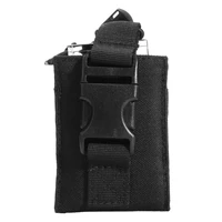 military tactical walkie talkie holder molle radio pouch interphone storage bag small outdoor hunting airsoft magazine mag pouch