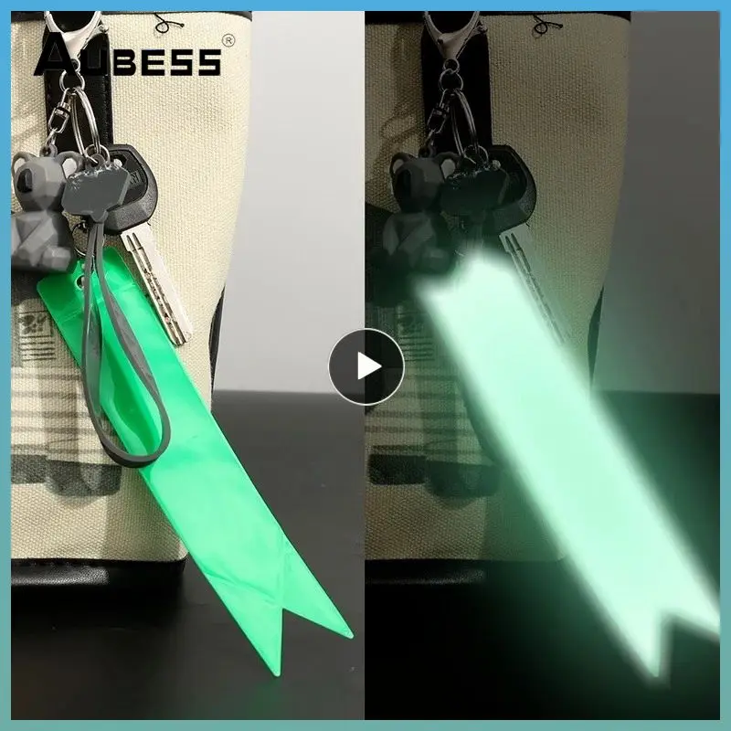 

1~5PCS Waterproof Material Keychain Accessories Long Service Life Using Advanced Reflection Technology Car Keychain Decoration