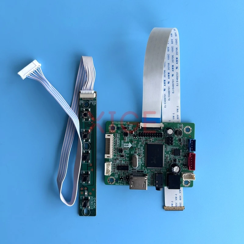 

Fit NT173WDM LTN173KT04 HDMI-Compatible DIY Refit Kit EDP 30Pin Laptop Display 17.3" LED Screen Controller Driver Board 1600*900