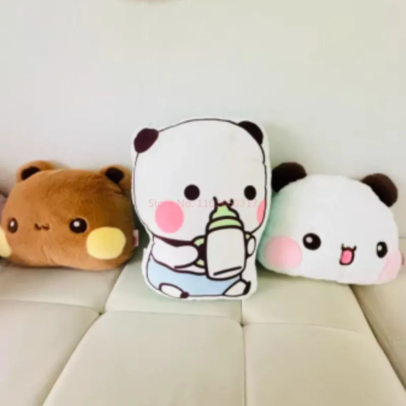 Мультипликационная плюшевая кукла Mitao Cat Bubu Dudu панда медведь плюшевые подушки с