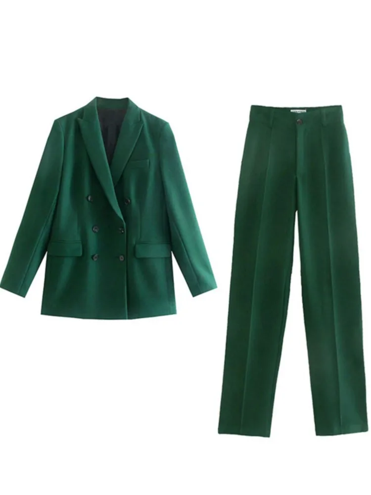 Двубортный Блейзер Jacktet офисный костюм брючный с длинным рукавом ++ блейзер для