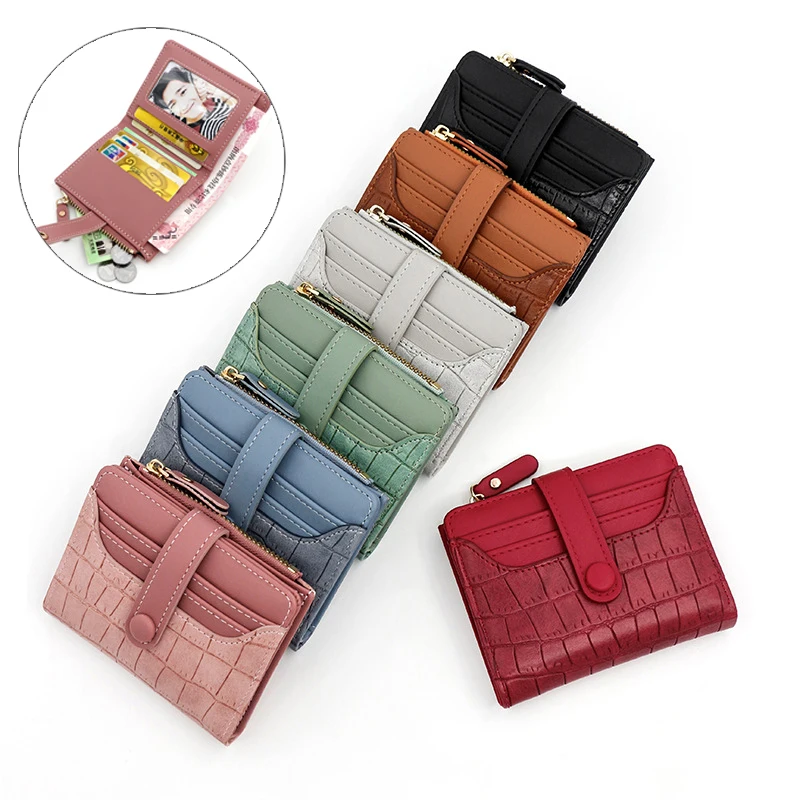 

Fashion Short Women Wallets PU Leather Luxury Tassels Zipper Wallet Hasp Small Wallet Trend Coin Purse Ladies Card Holder