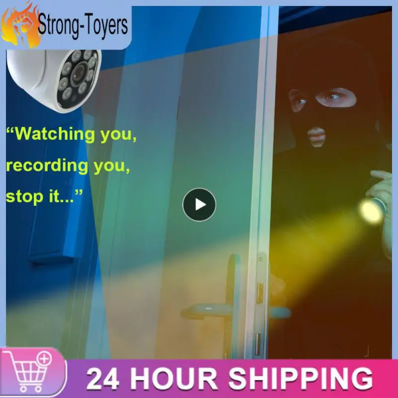 

2/3/5PCS Light Bulb Security Surveillance Auto Tracking Baby Monitor Night 1080p Smart Camera Home Security Wireless