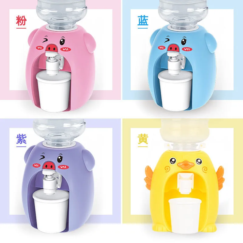 

Baby Toy water gallon pump Mini Water Dispenser Kids toddler Cosplsy Props Toy Drinking Water Hand Press Cooler Lifelike Cute