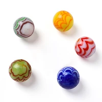 5pcsset 16mm glass ball bath bubble balls game pinball machine cattle small marbles pat toys parent child beads bouncing ball