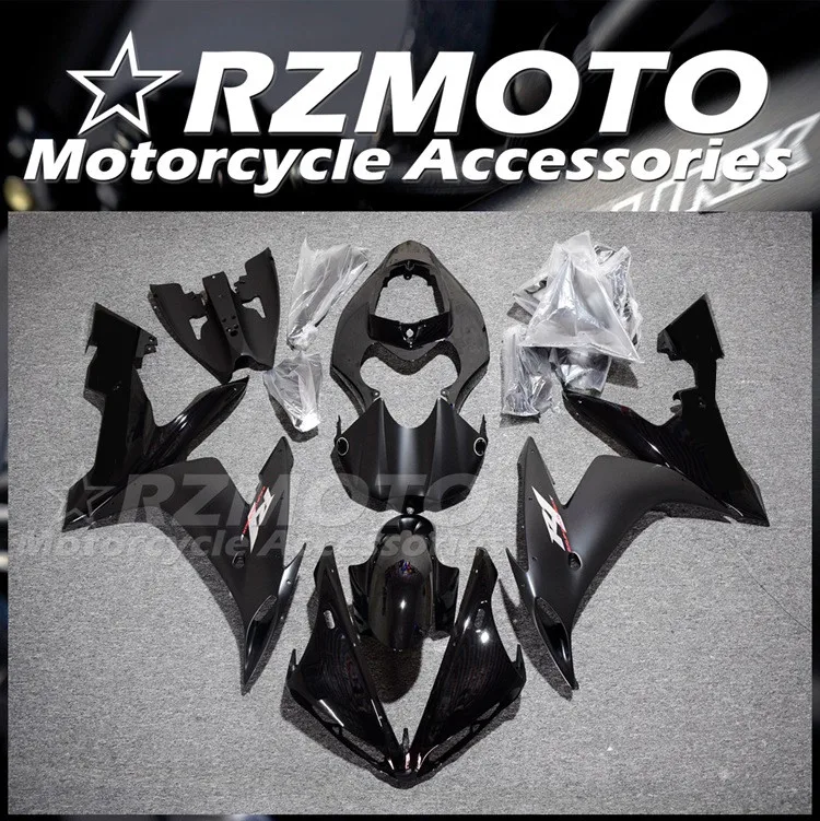 

Литьевая пресс-форма, новый комплект обтекателей из АБС-пластика для YAMAHA YZF-R1 R1 2004 2005 2006 04 05 06, комплект обтекателей черного цвета на заказ