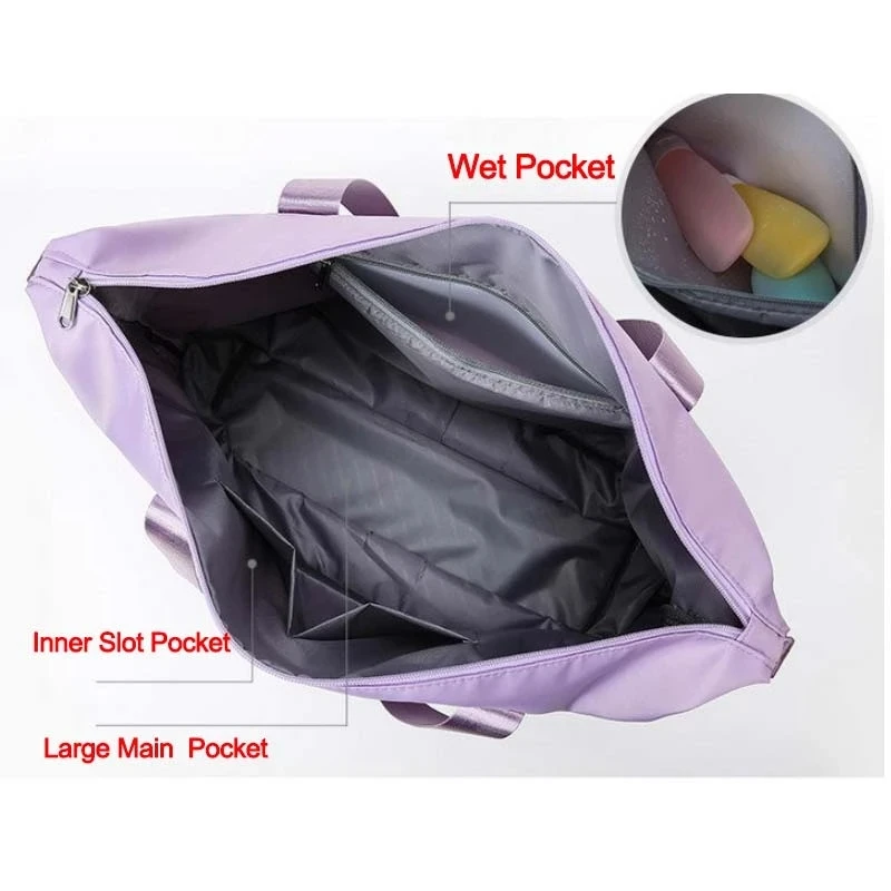 Folding Travel Bags Waterproof Tote Travel Luggage Bags for Women 2022 Large Capacity Multifunctional Travel Duffle Bags Handbag
