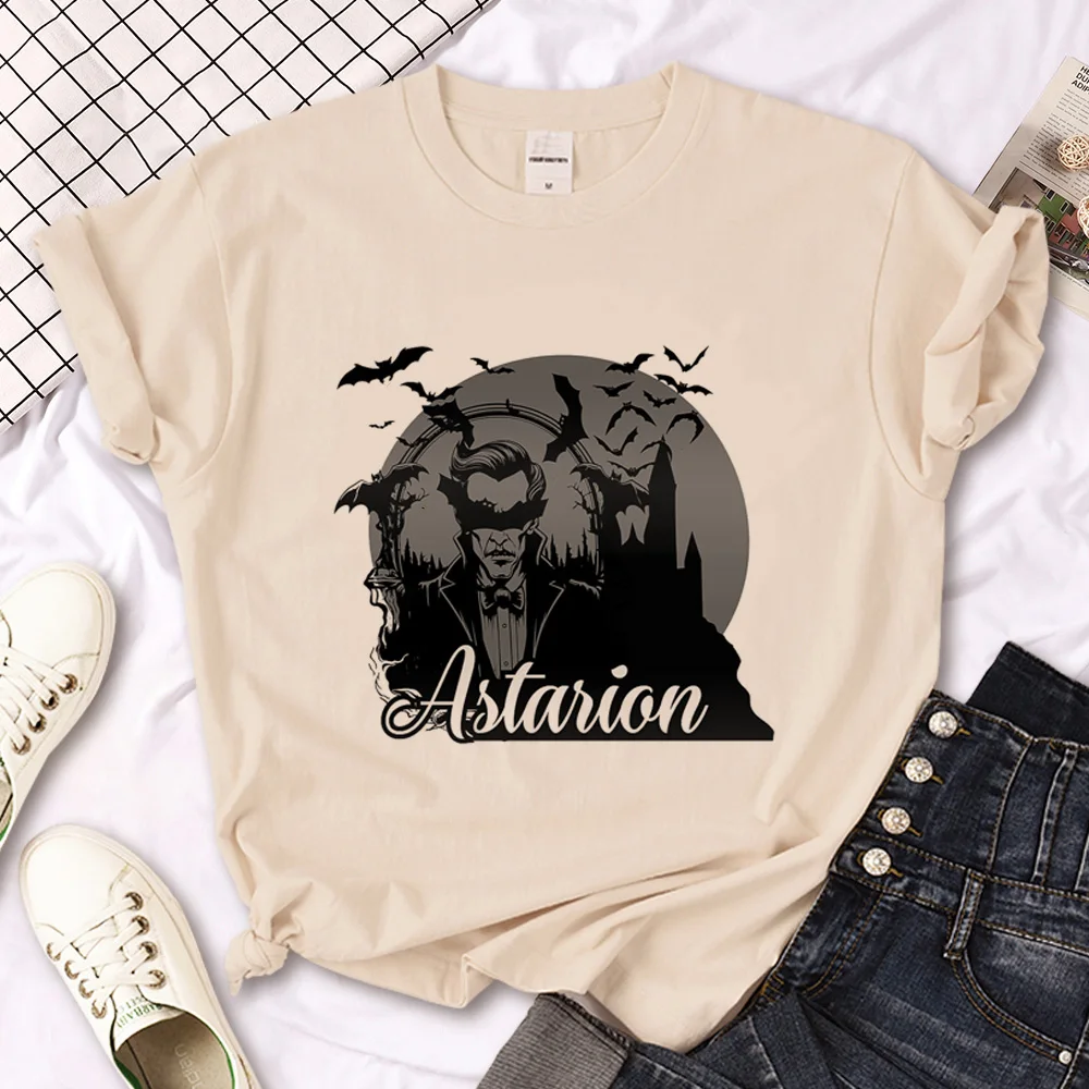 Женская футболка Astarion японский дизайнерский Топ уличная одежда для девушек