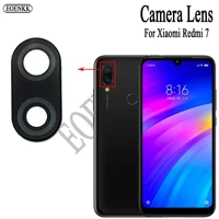 2setlot back rear camera lens for xiaomi redmi 7 mobile phone accessories back camera protector glass lens cover with