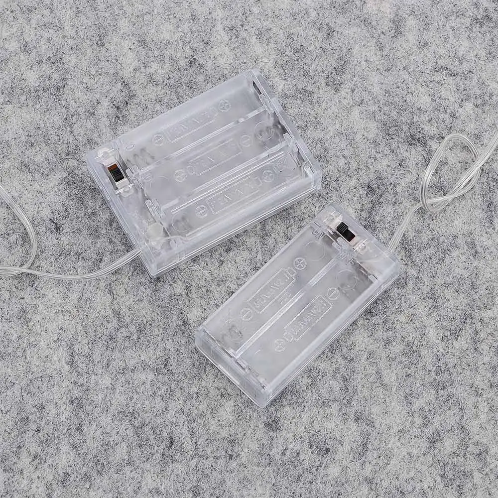 With Line 2 3 Slot Power Bank Cases for AA Battery 2X 3X Box Holder Batteries Container Storage Boxes