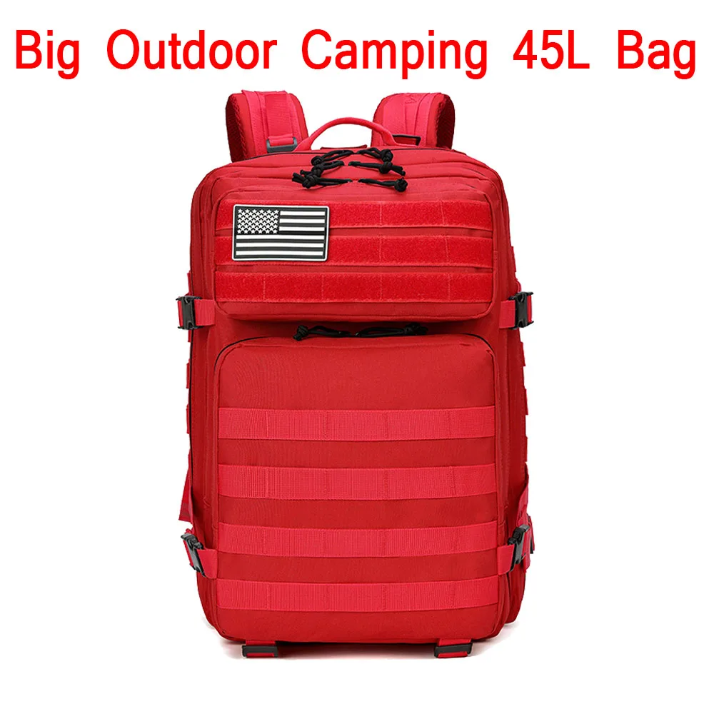 

Waterproof Climbing Backpack Oxford Rucksack 45L Outdoor Sports Bag Travel Camping Hiking Backpack Women Trekking Bag For Men