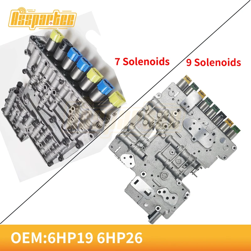 OEM ZF 6HP19 6HP26 корпус клапана трансмиссии с соленоидом и TCU для BMW 128i X5 X4 Audi S4-S8 A4 VW Land