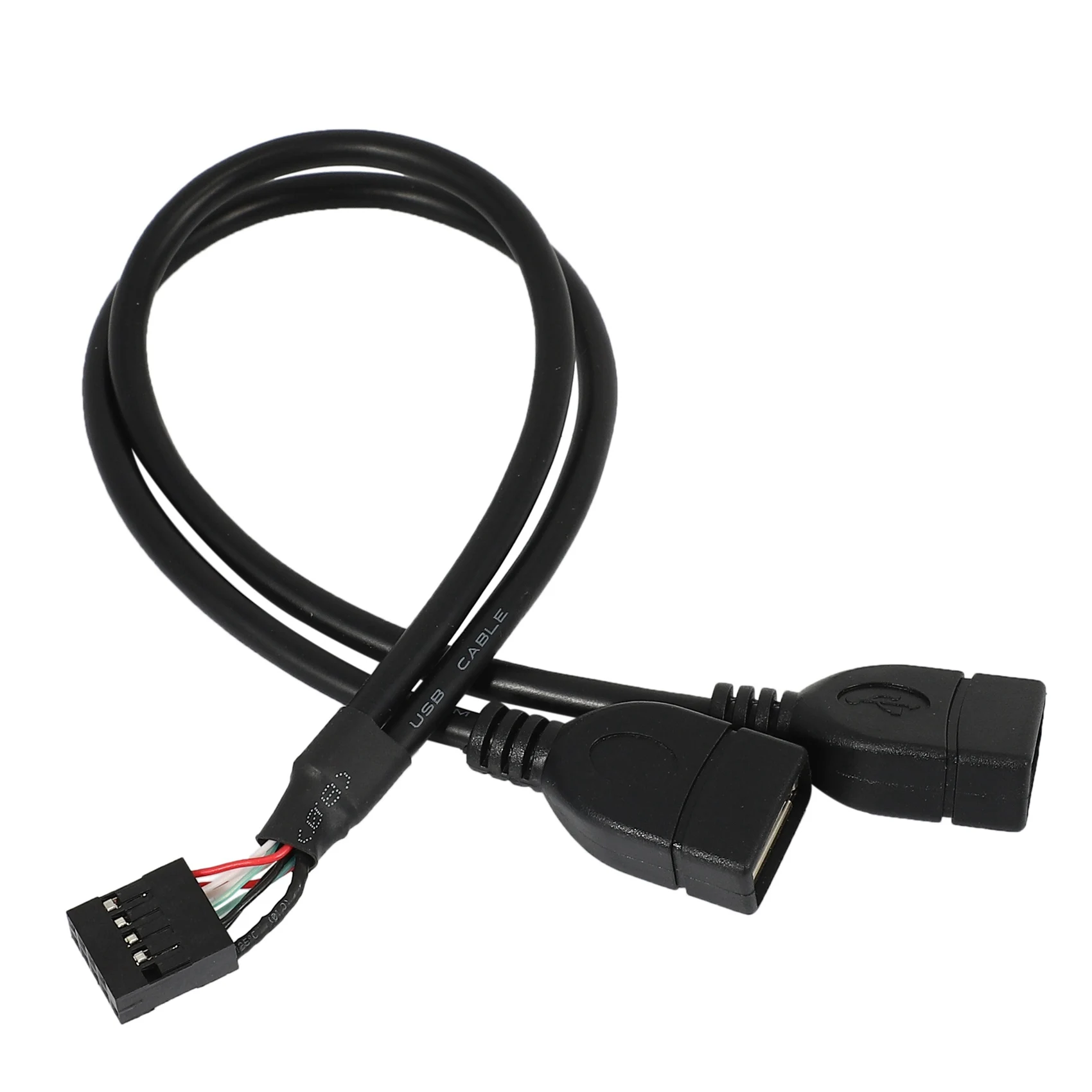 30 см 10-контактный разъем материнской платы с разъемом на 2 порта двойной USB 2.0
