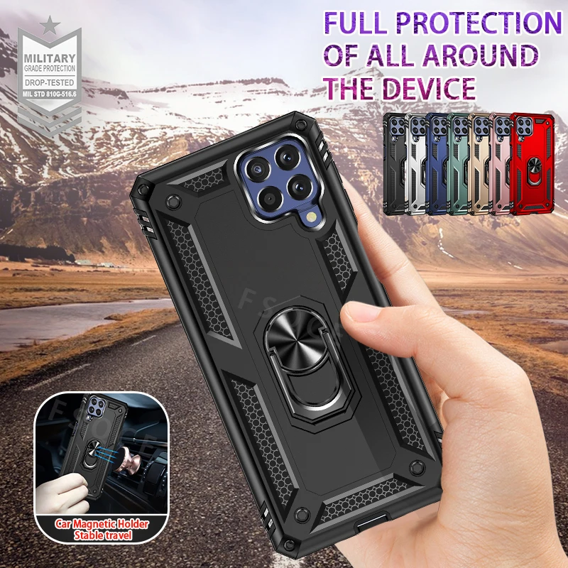 Чехол для Samsung M53 5G гибридный противоударный армированный чехол телефона Galaxy M 53